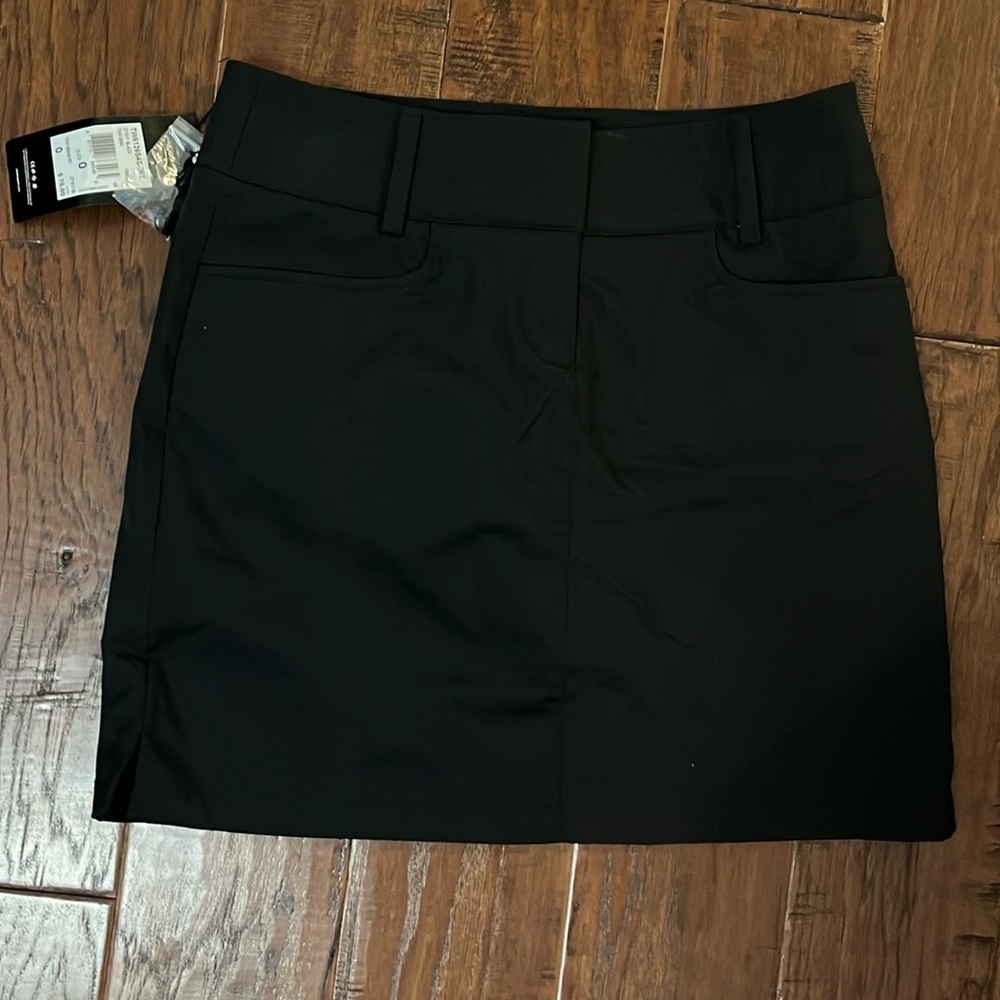 Black adidas skort